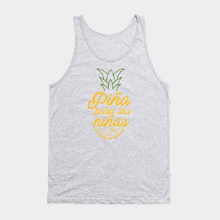 Piña para las niñas Tank Top